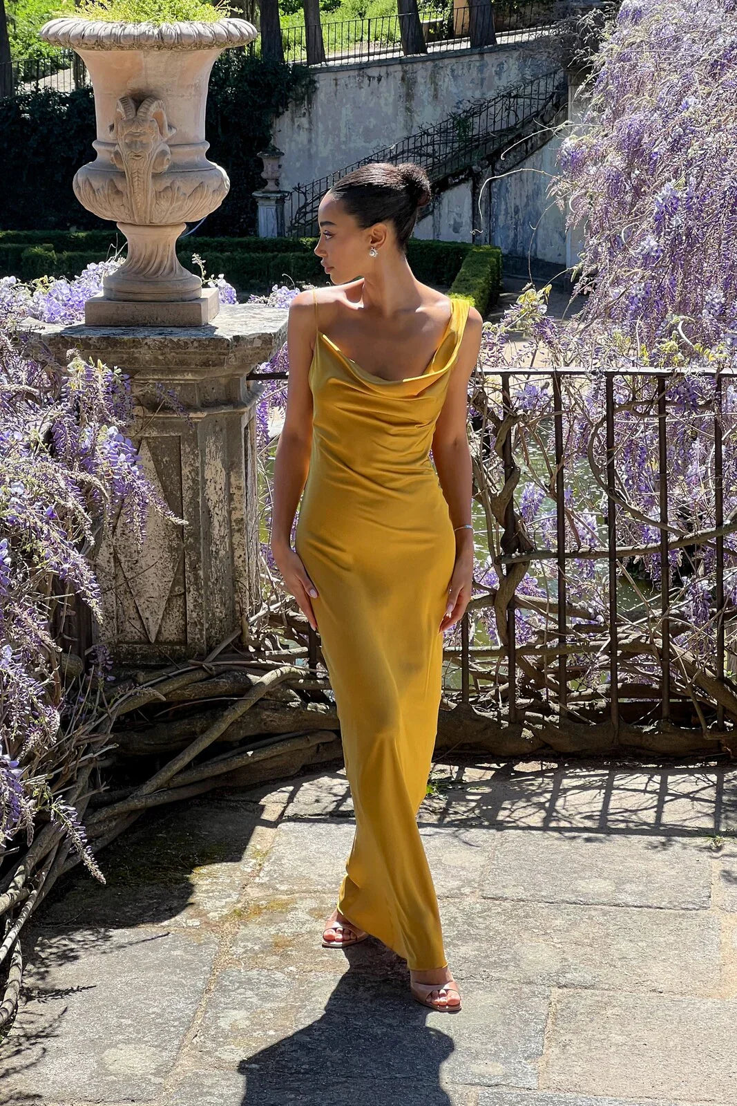 ELARA SATIN GOWN