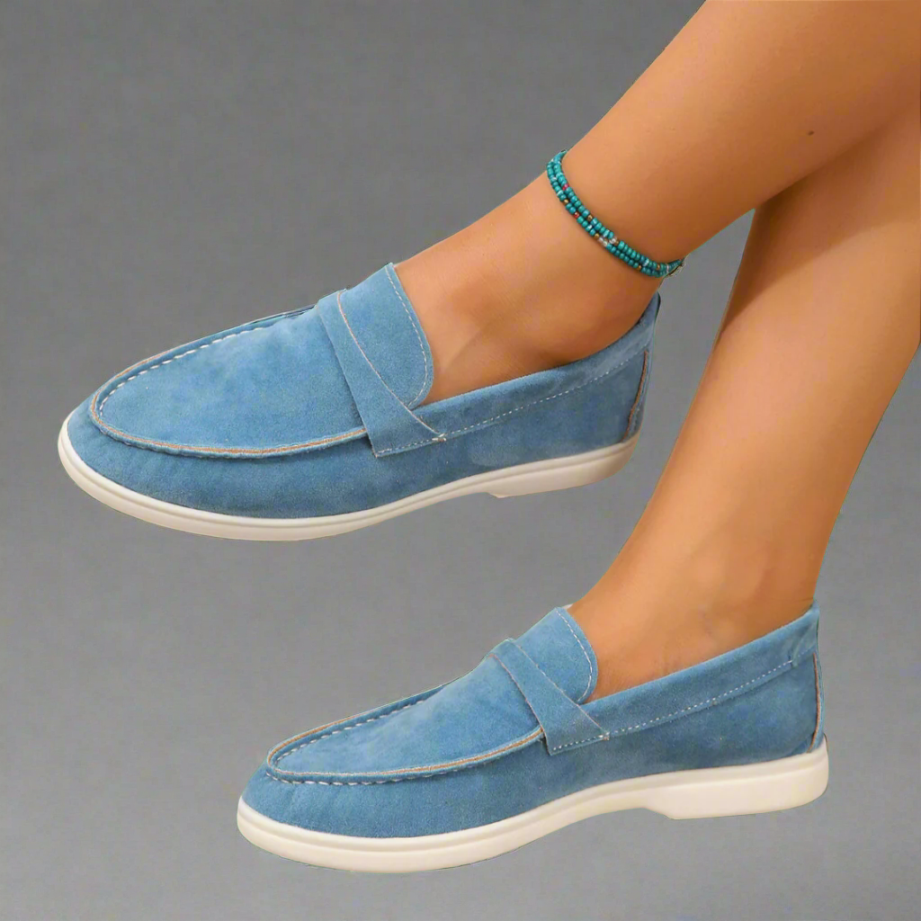 Hannah | Artisan Crafted Suede Loafers in an Elegant Design