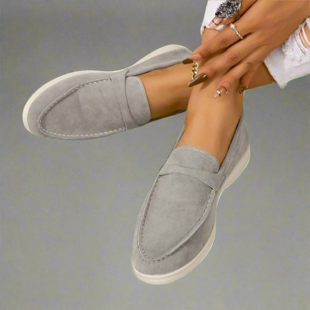 Hannah | Artisan Crafted Suede Loafers in an Elegant Design