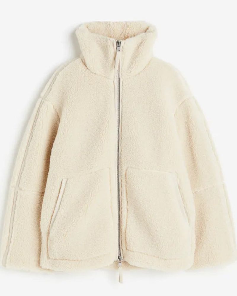 Penelope - Gemütliche Teddy-Pufferjacke