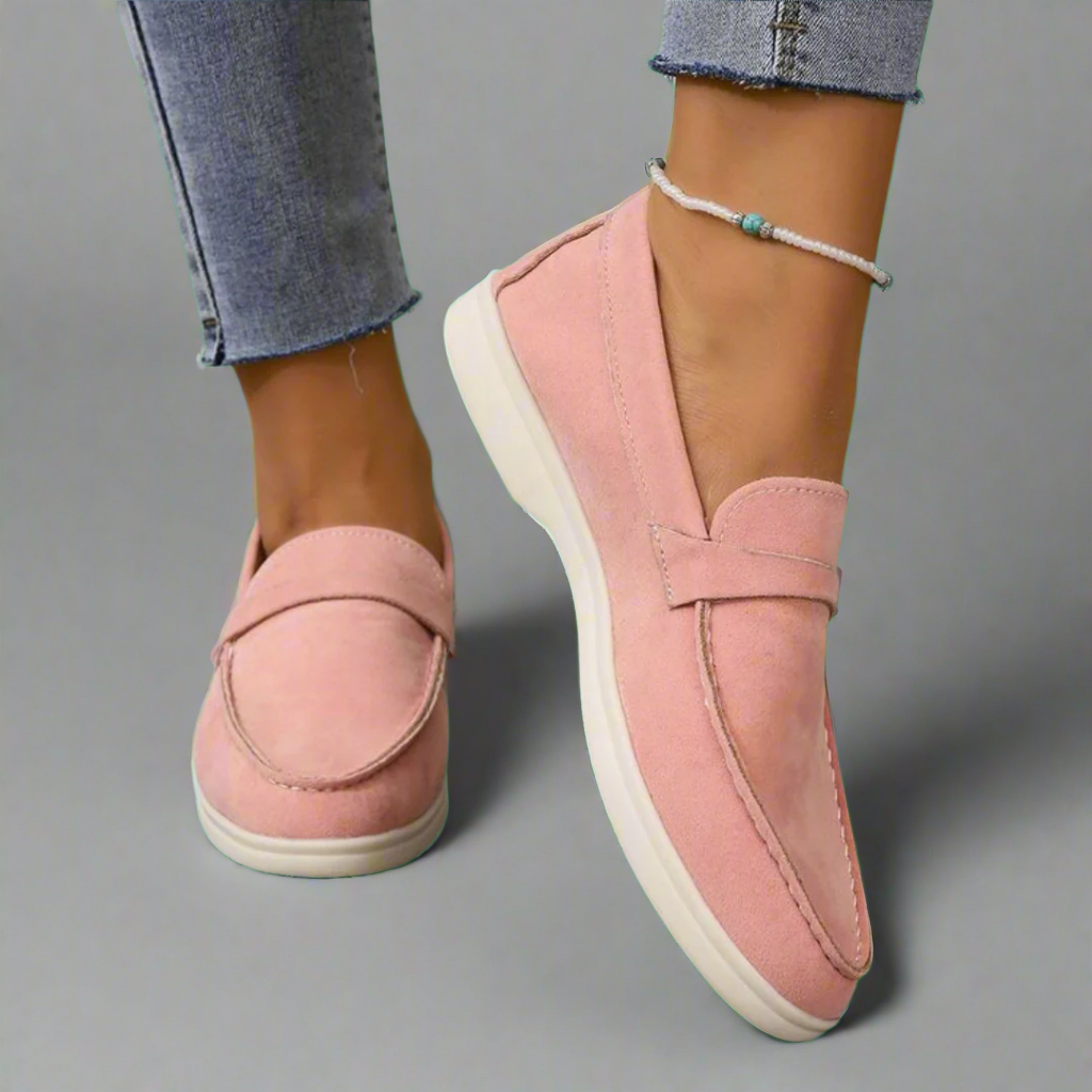 Hannah | Artisan Crafted Suede Loafers in an Elegant Design