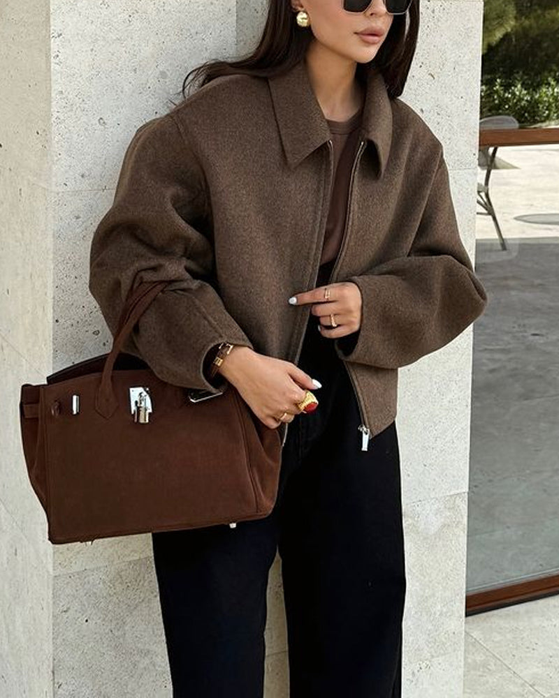 GEORGIA™ | TRENDY BOX-STYLE JACKET FOR A MODERN LOOK