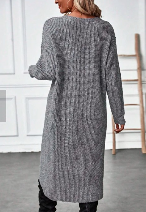 Olivia - Stricklangkleid