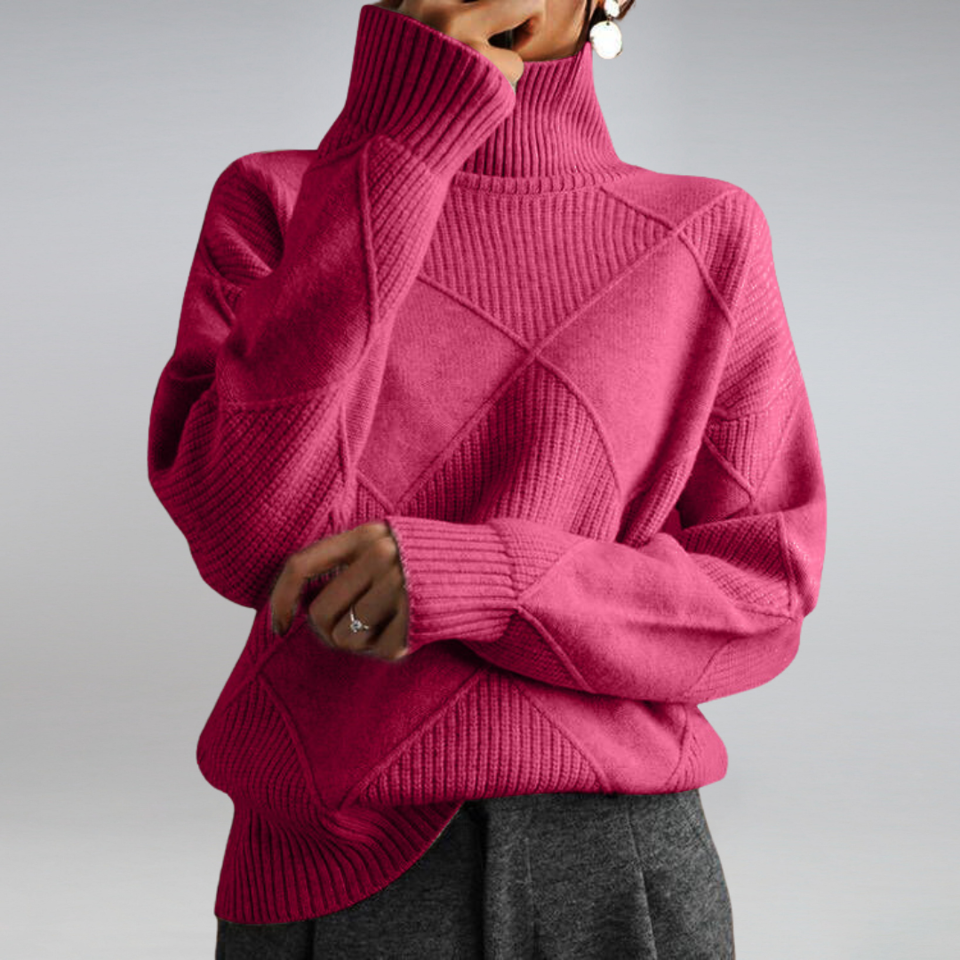 Chloe - Gemütlicher Winterstrickpullover