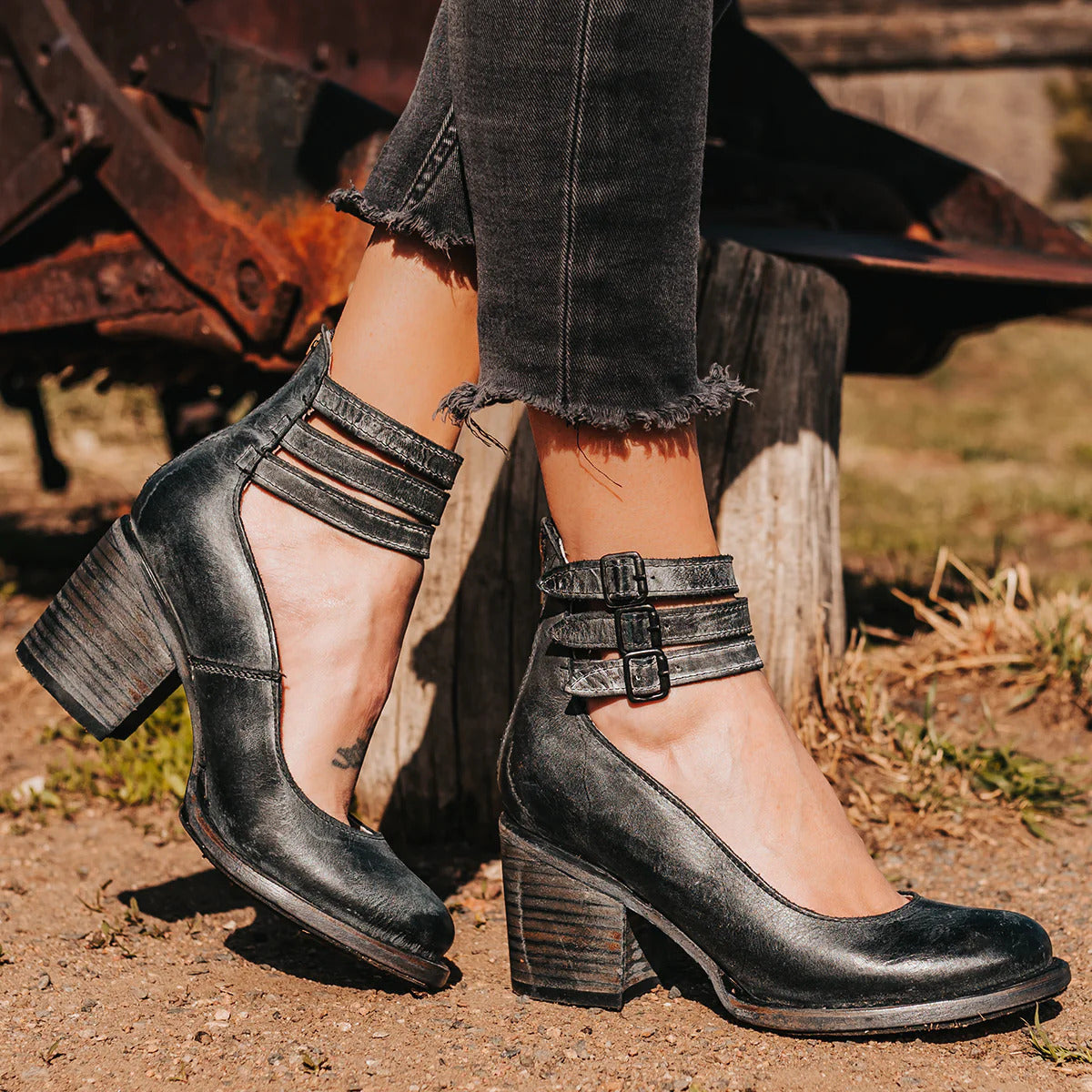 Multi-Strap Heels
