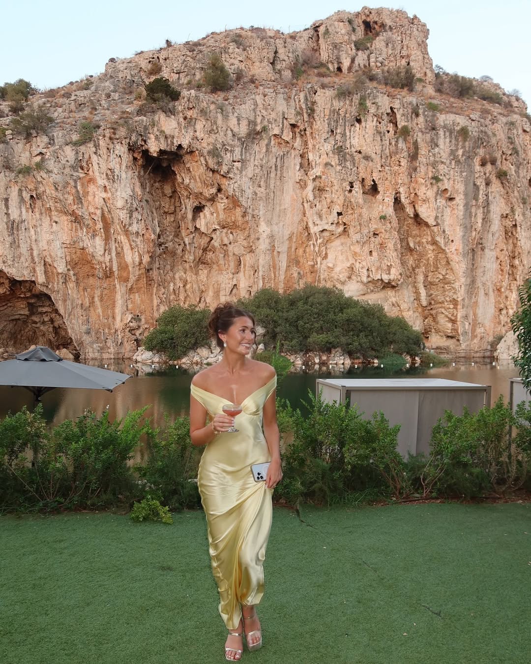 Elara | Satin Backless Maxi Dress
