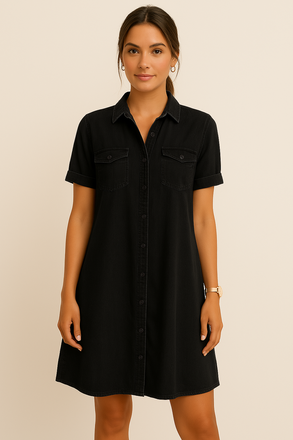 Alva | Denim Dress