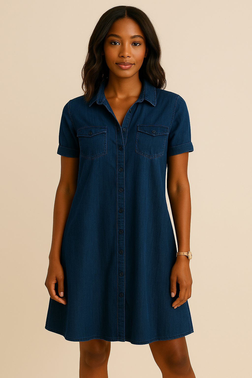Alva | Denim Dress