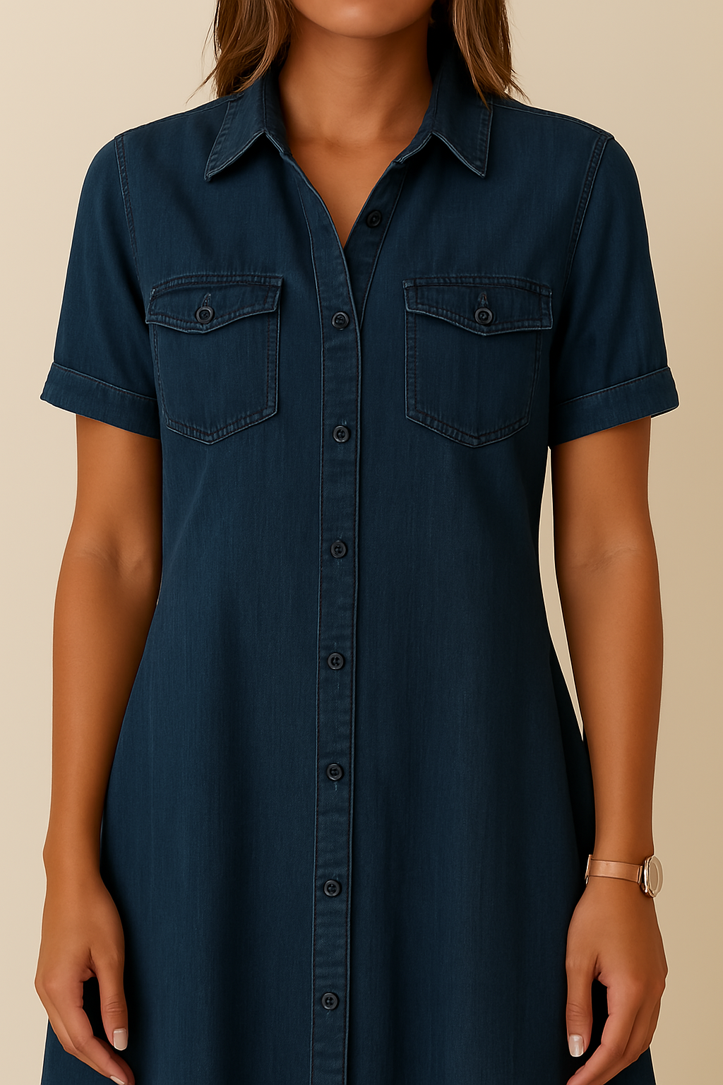 Alva | Denim Dress