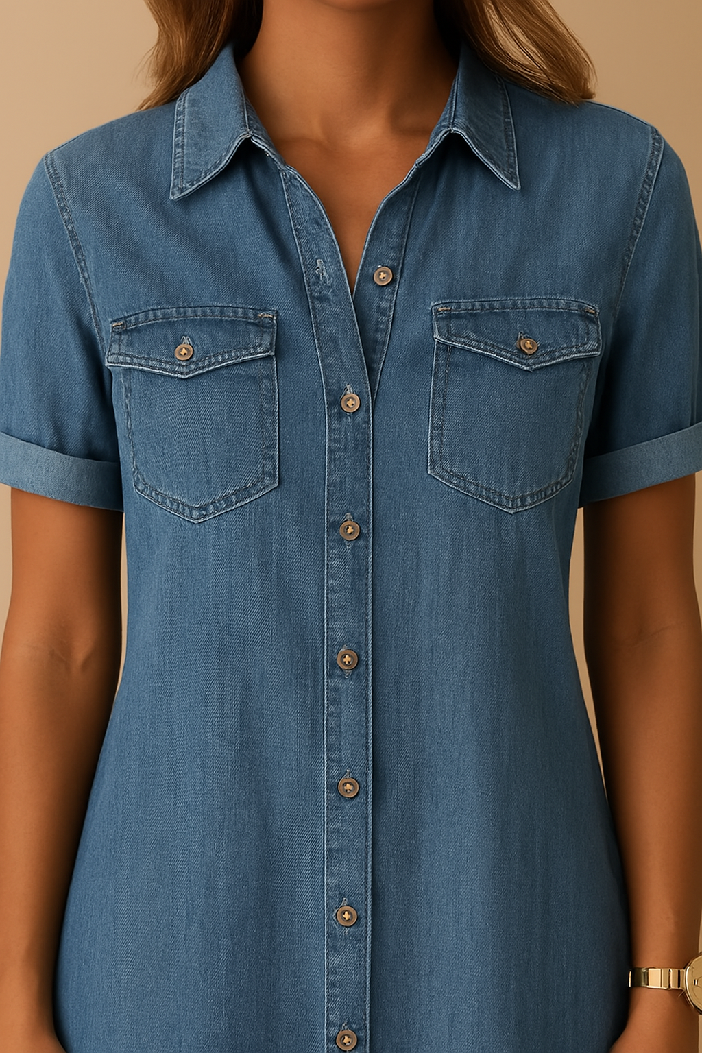 Alva | Denim Dress