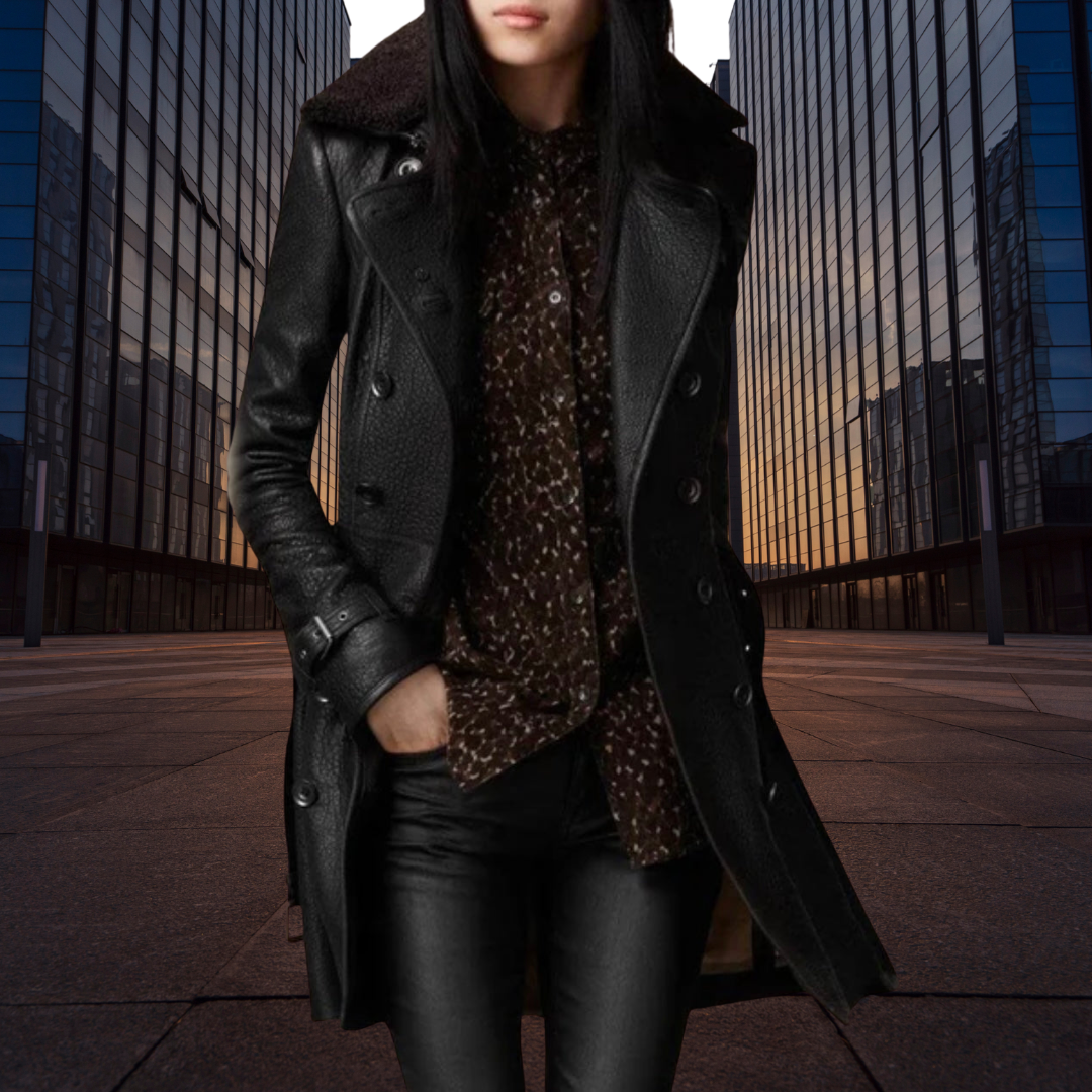 ZOEVA™ | WARM LEATHER JACKET