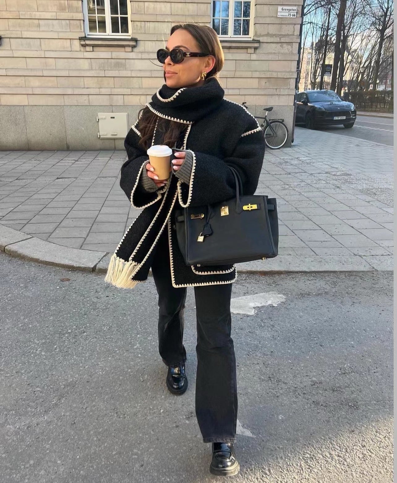 VIONA™ | Comfortable Cape Coat