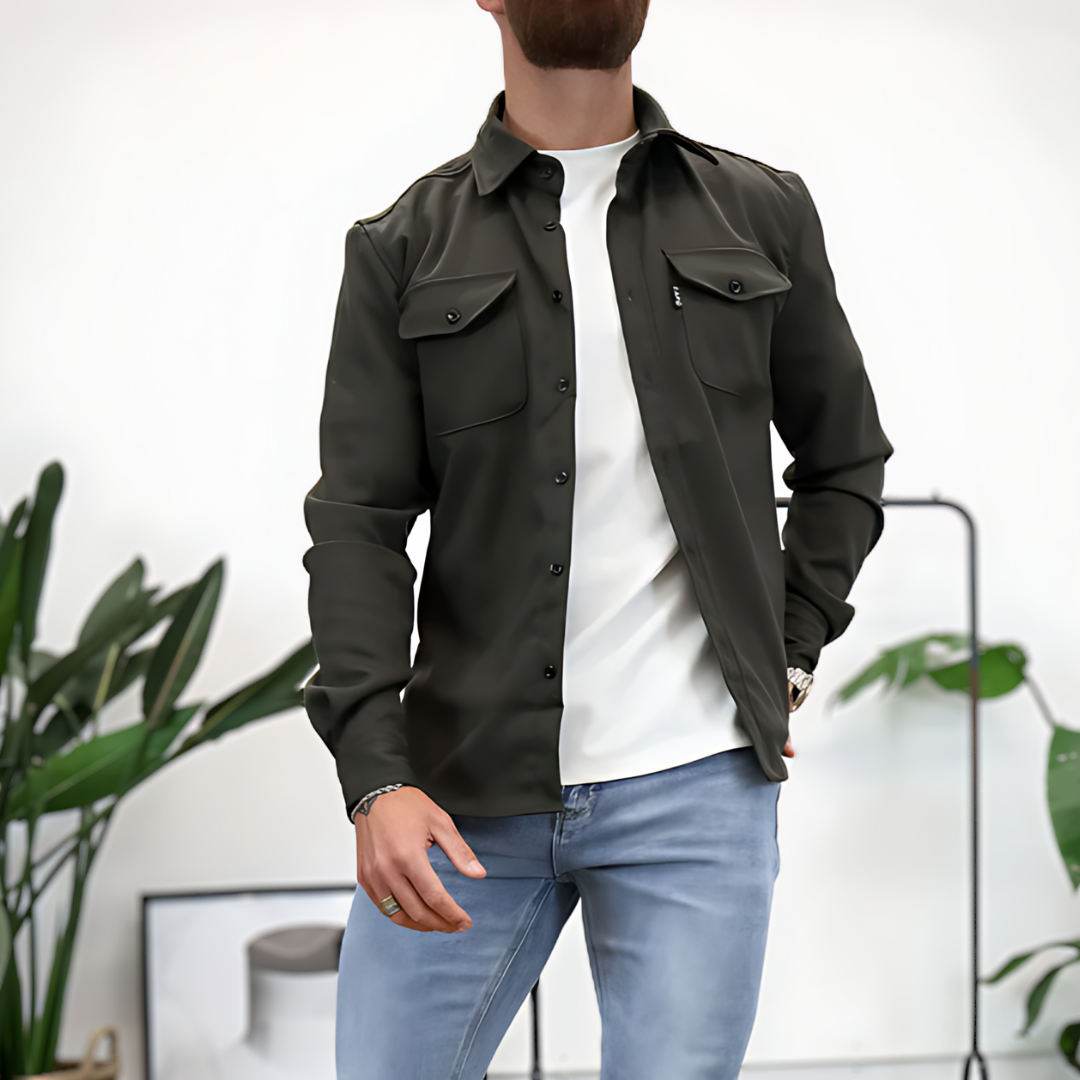 Enzo™ | Elegant Muscle Fit Jacket
