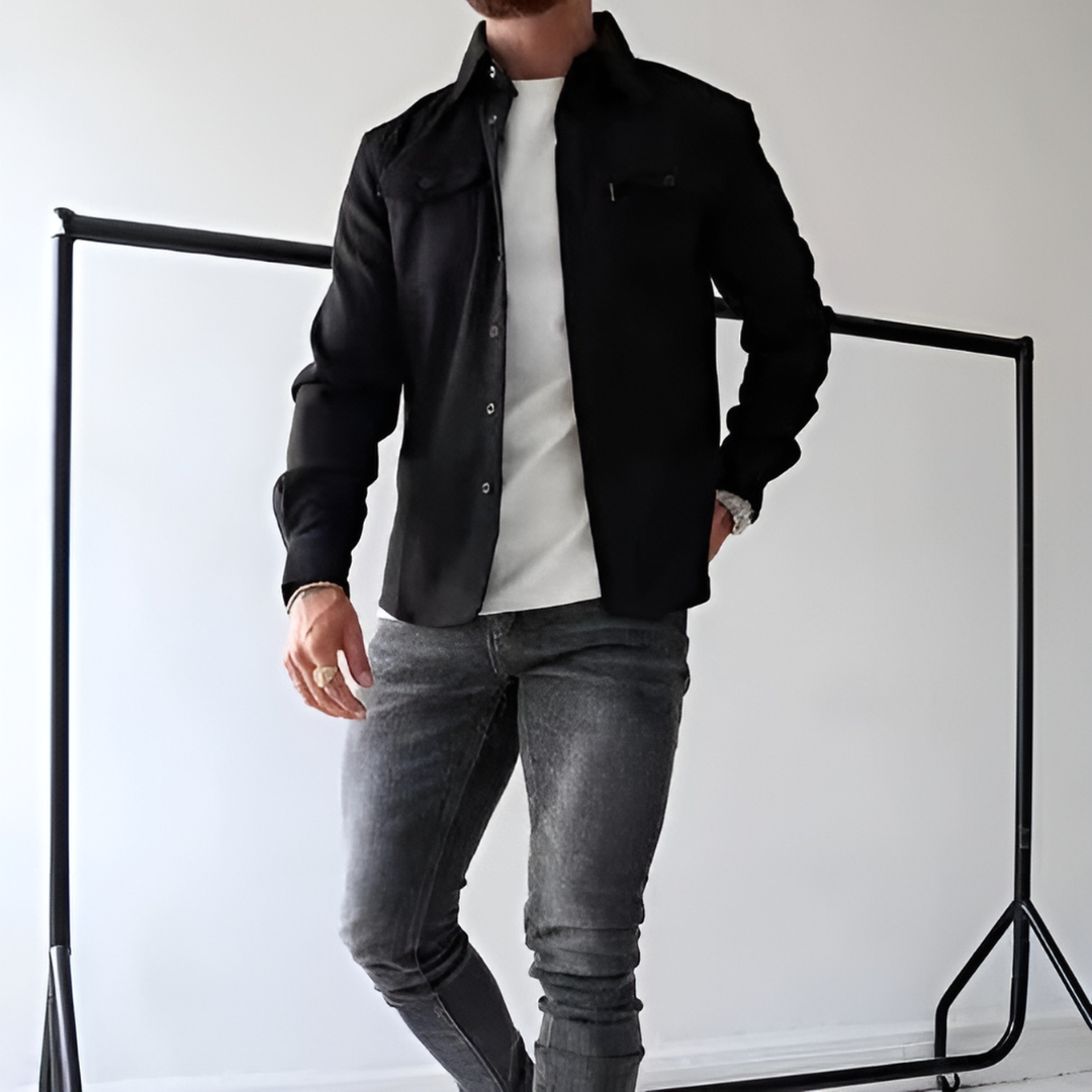 Enzo™ | Elegant Muscle Fit Jacket