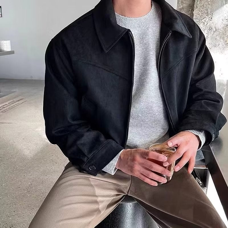 Danilo™ | Men's Retro Style Suede Flight Jacket