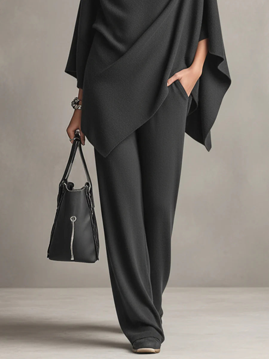 Draphelia | Elegant Drape Two Piece Set