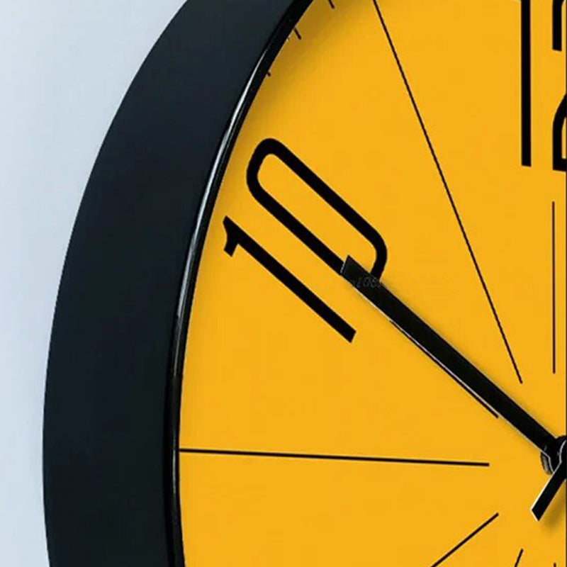 HourNest – Oslo Orange Wall Clock