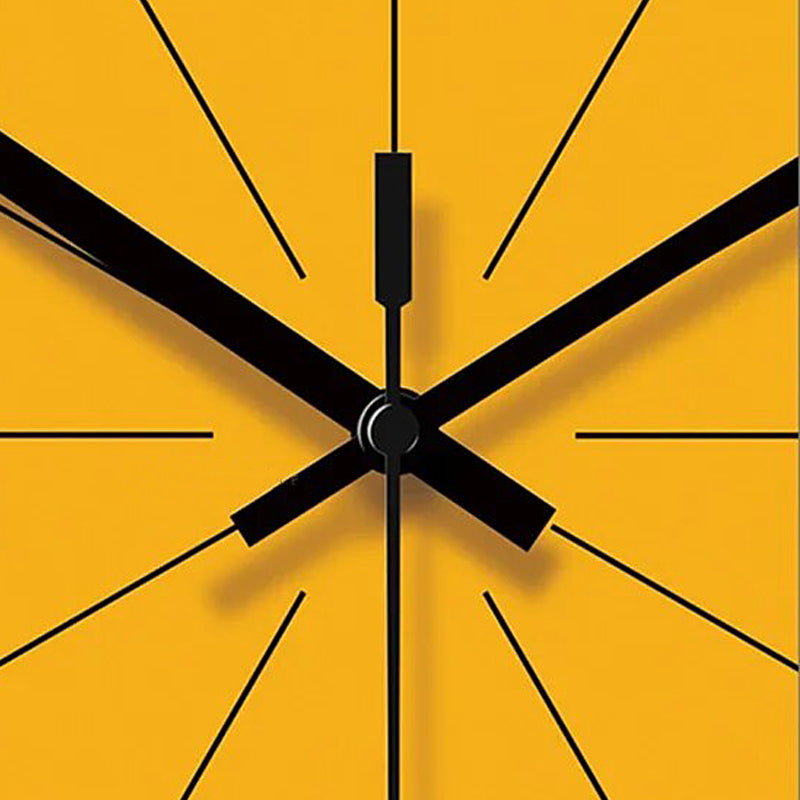 HourNest – Oslo Orange Wall Clock
