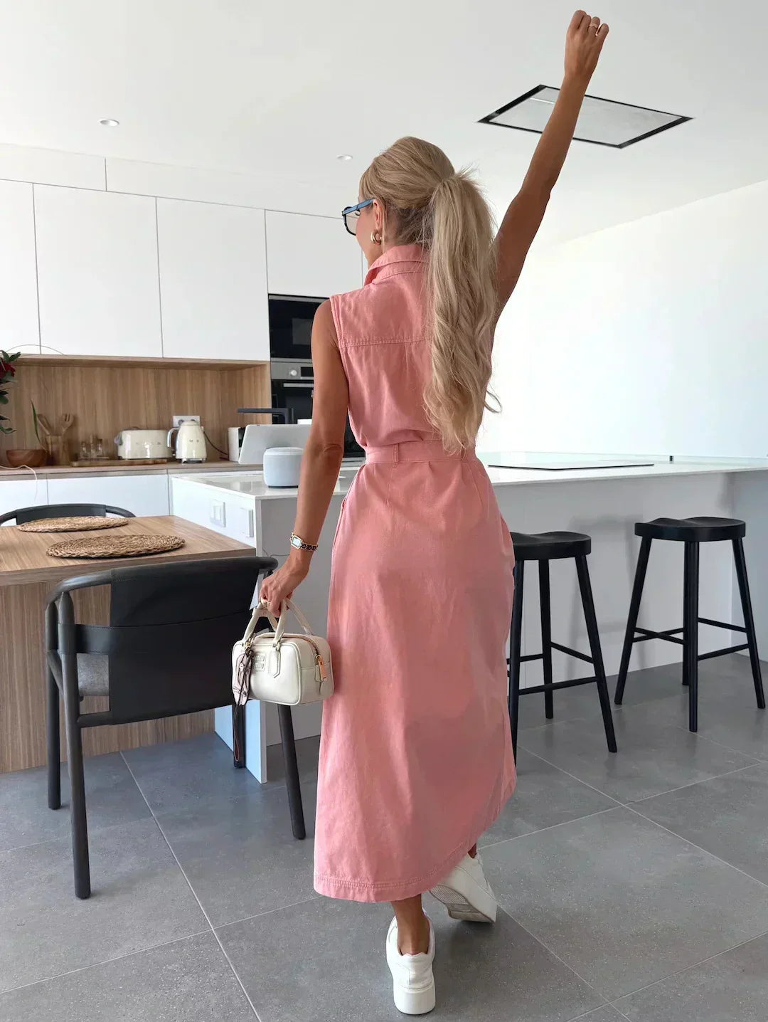 Sanne | Maxi Denim Dress