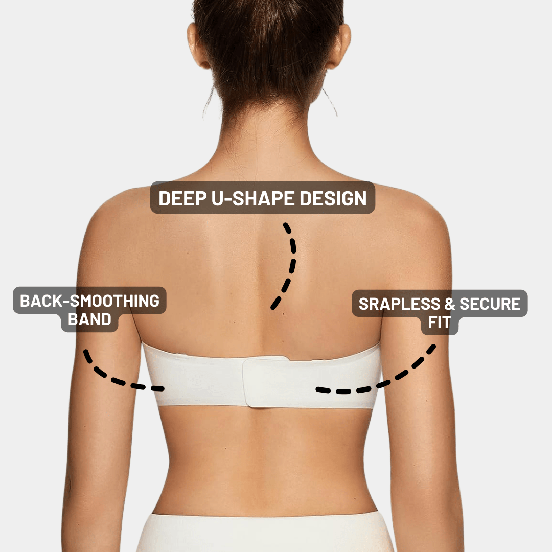 Convertible Wireless Push-Up Bra | Strapless & Adjustable