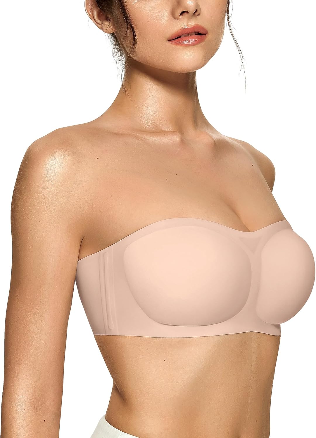 Convertible Wireless Push-Up Bra | Strapless & Adjustable