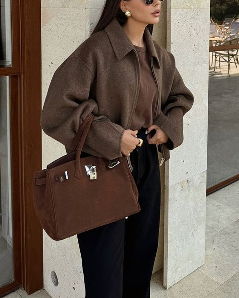 GEORGIA™ | TRENDY BOX-STYLE JACKET FOR A MODERN LOOK