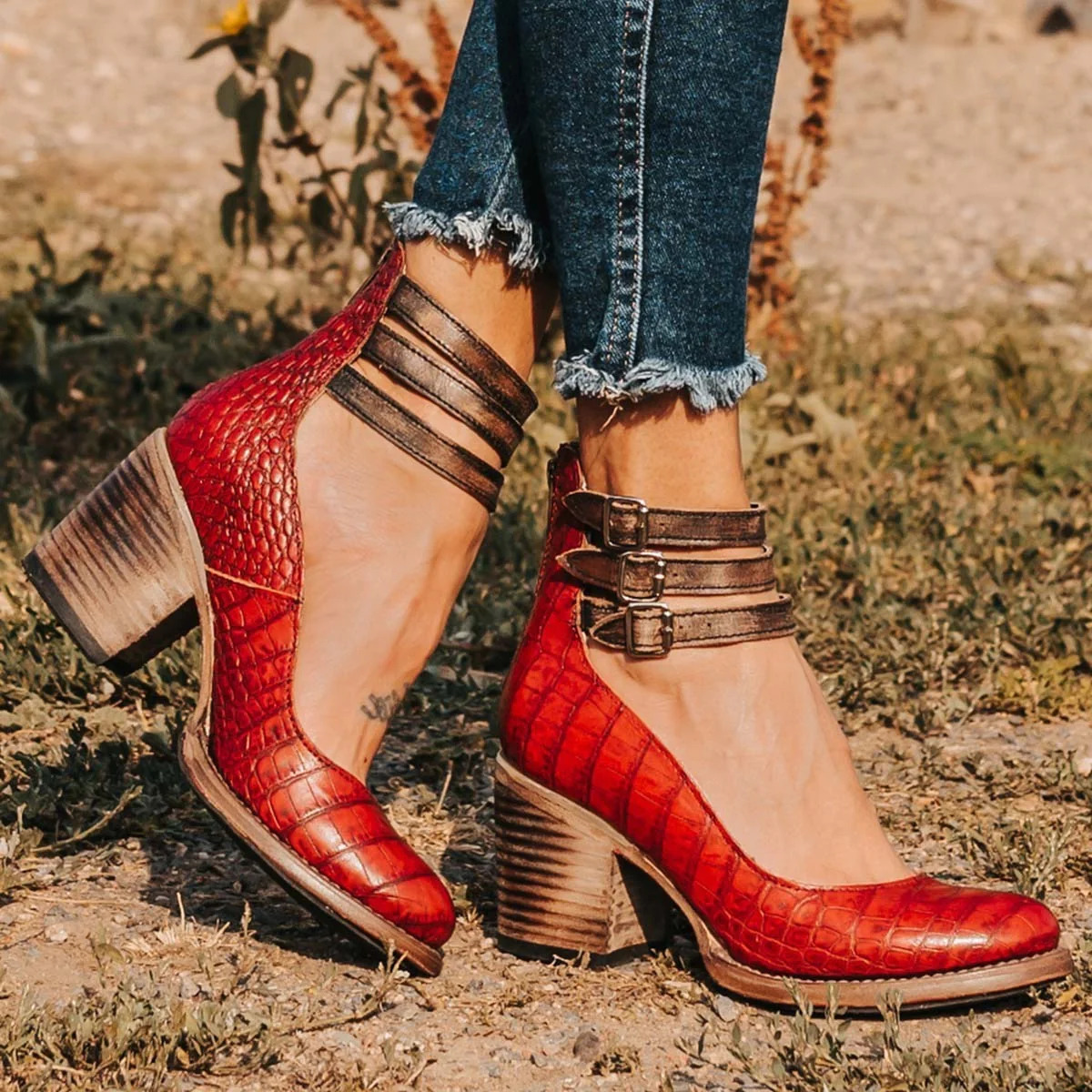 Multi-Strap Heels