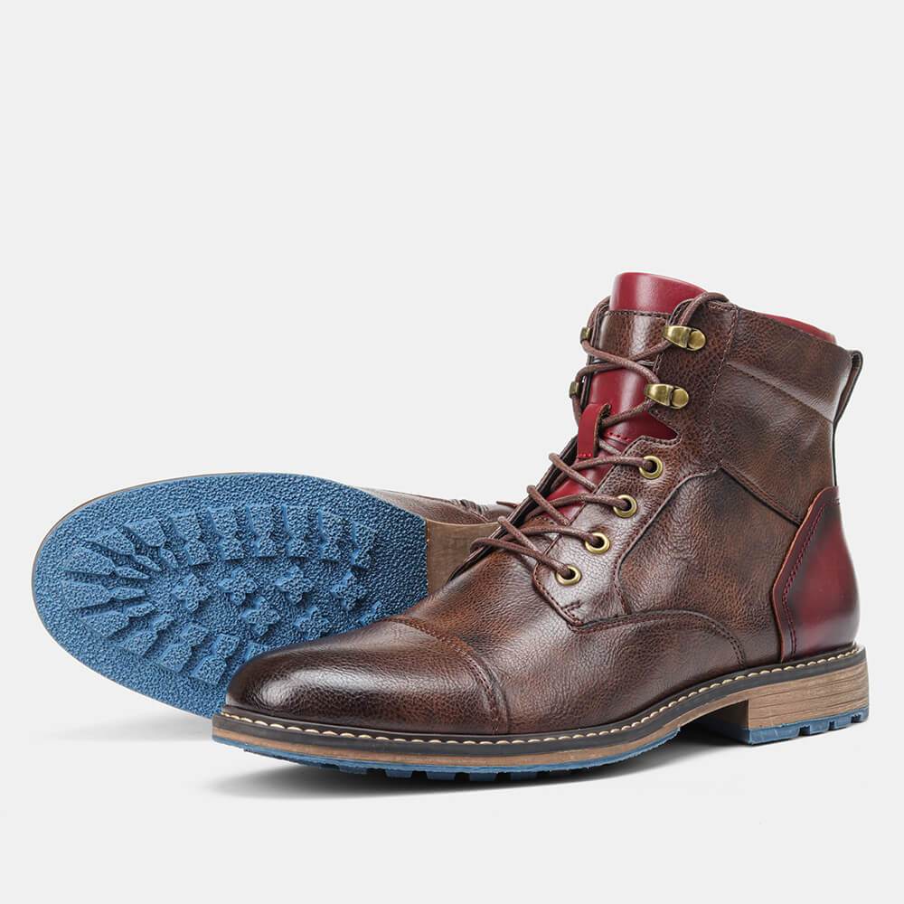 Ronan™ | Handmade premium leather Oxford boots for timeless style and comfort