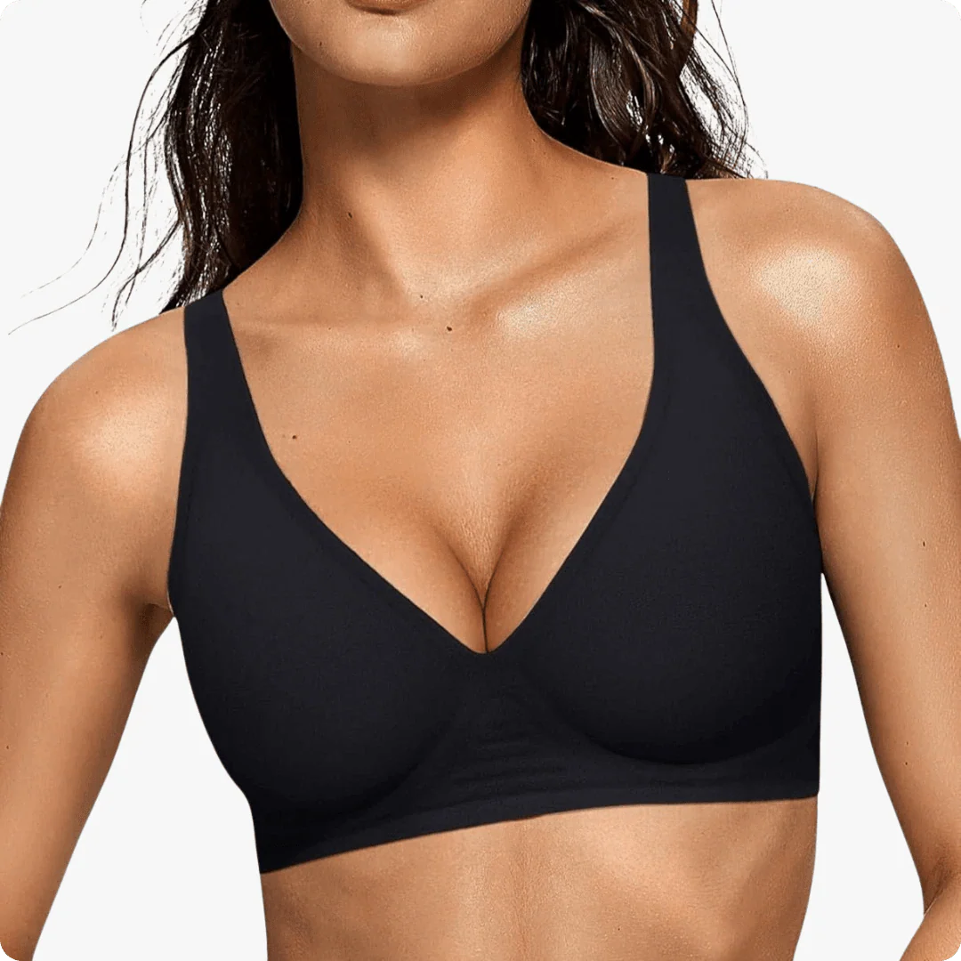 Wireless Deep V Seamless Every Day Bra