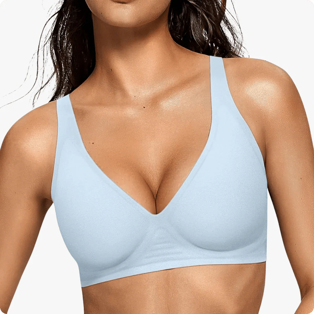 Wireless Deep V Seamless Every Day Bra