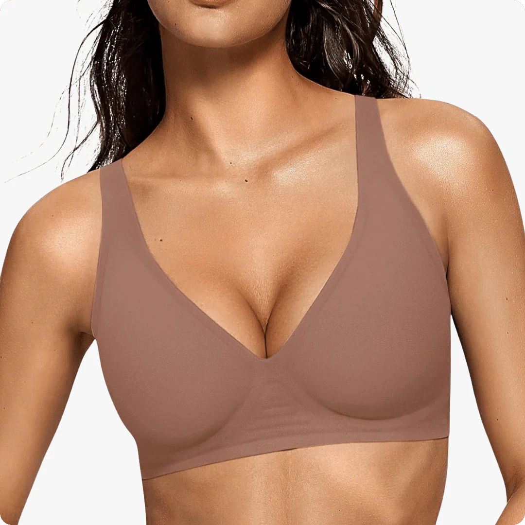 Wireless Deep V Seamless Every Day Bra