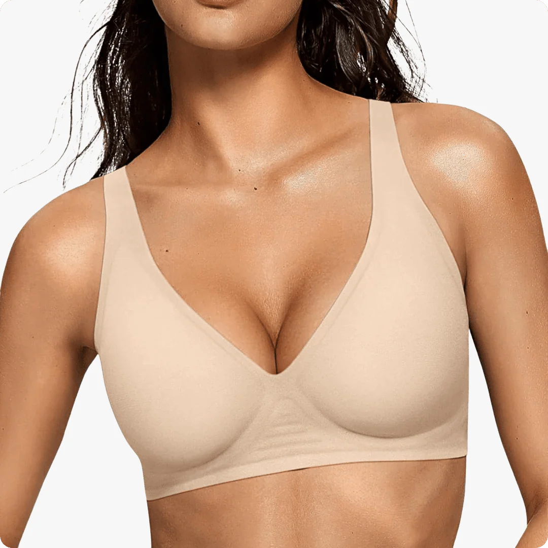 Wireless Deep V Seamless Every Day Bra
