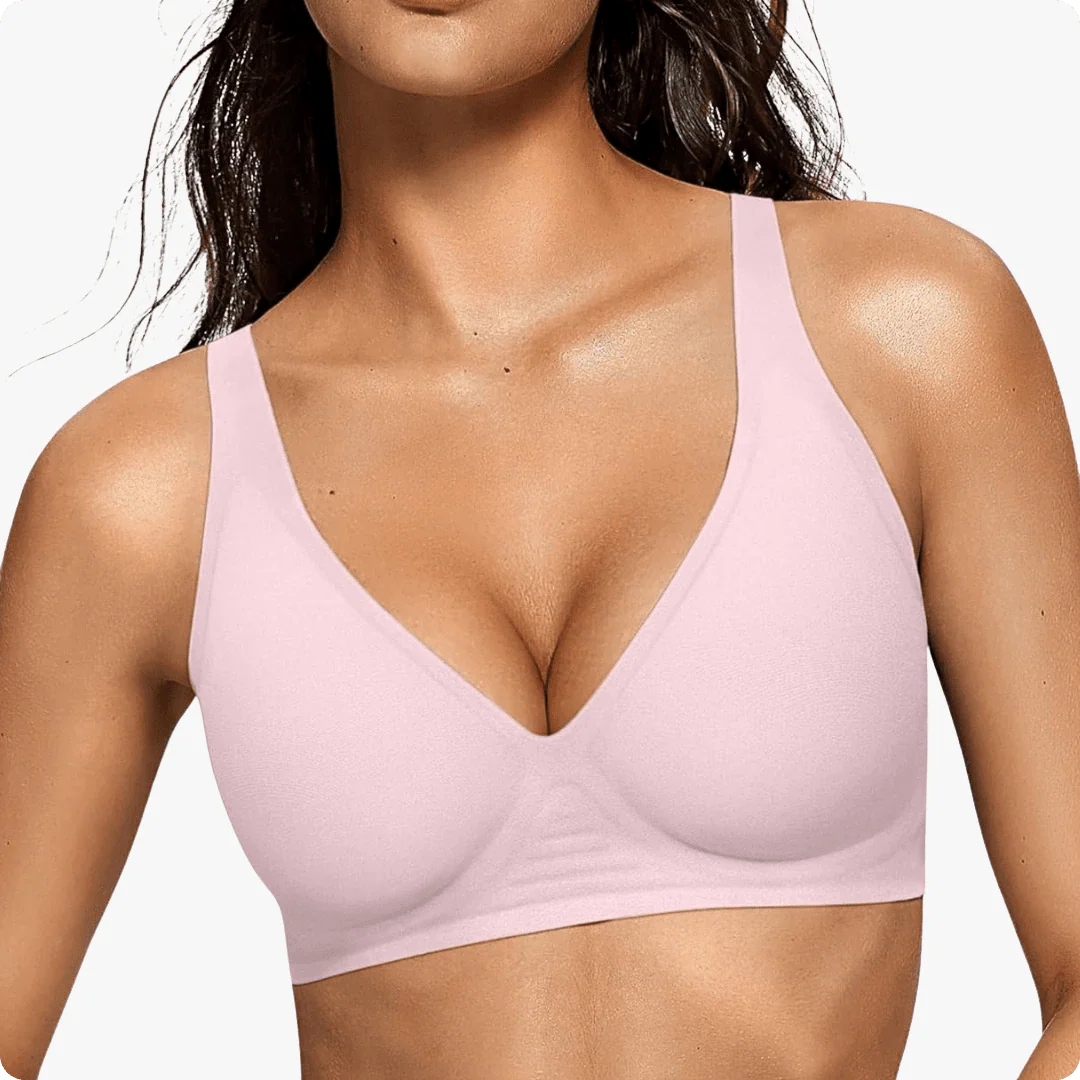 Wireless Deep V Seamless Every Day Bra