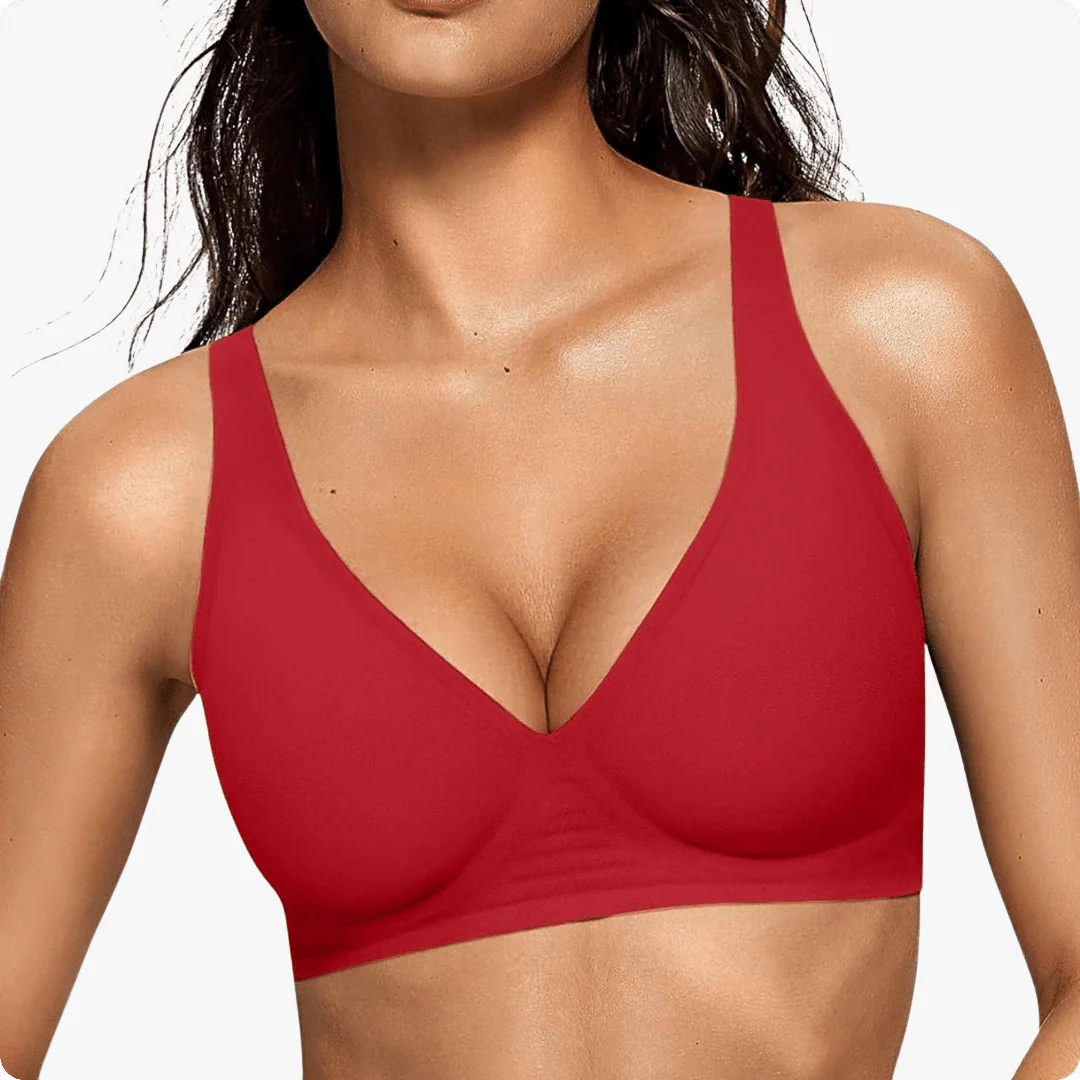 Wireless Deep V Seamless Every Day Bra