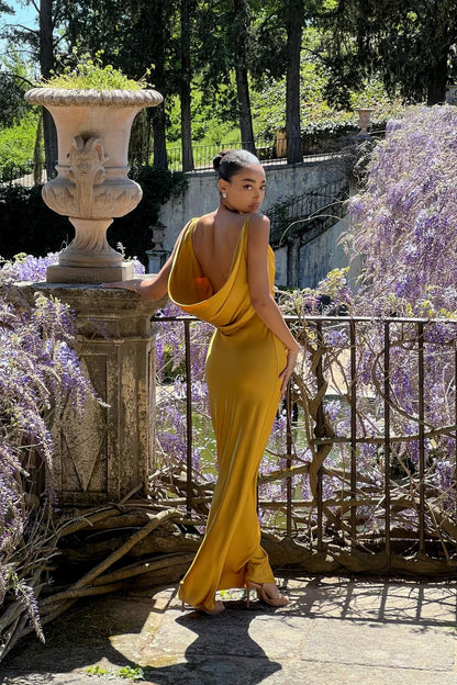 ELARA SATIN GOWN