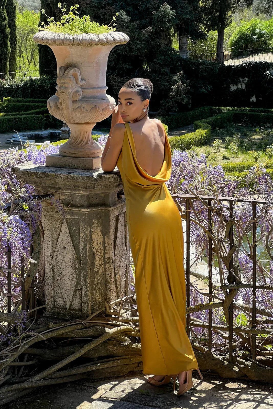 ELARA SATIN GOWN