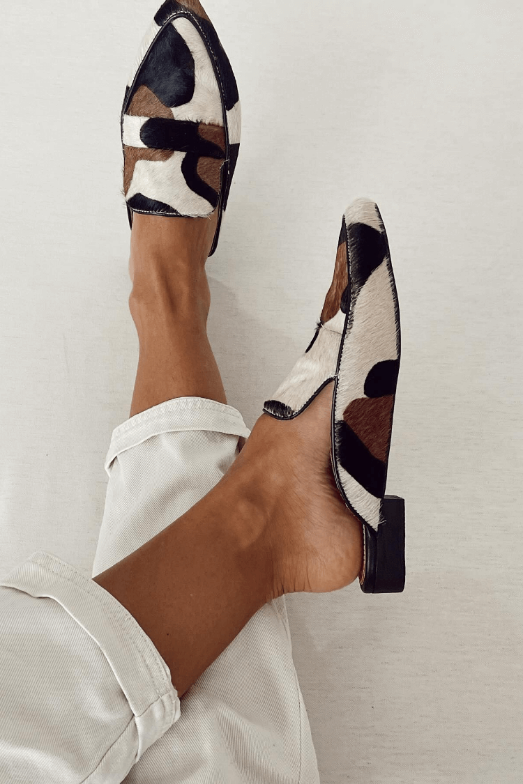Animal Print Loafers