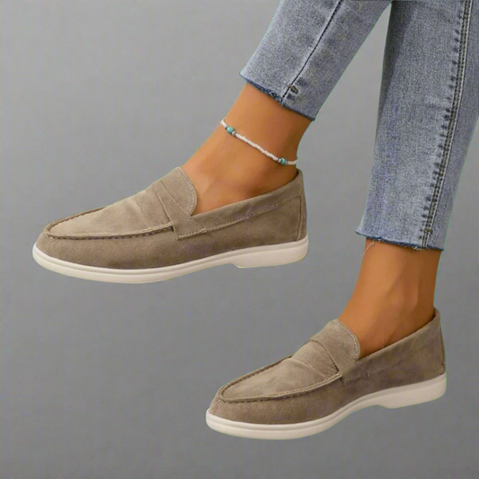 Hannah | Artisan Crafted Suede Loafers in an Elegant Design