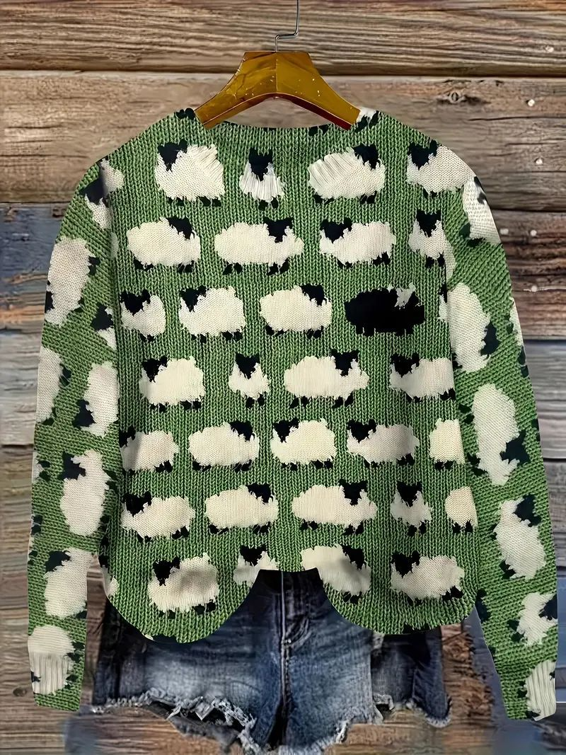 Melody - Damen Gemütlicher Pullover