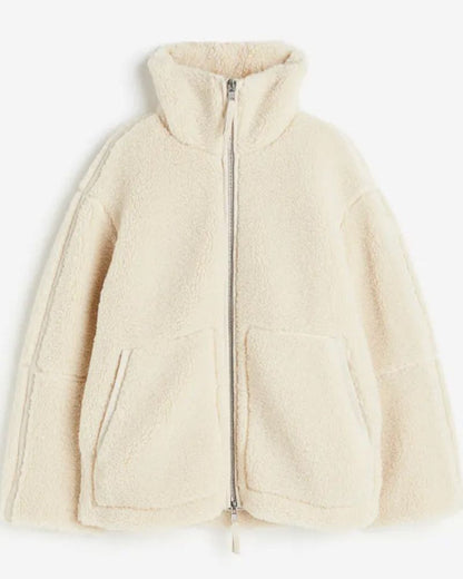 Penelope - Gemütliche Teddy-Pufferjacke