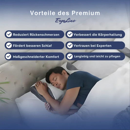 ErgoPillow - Ergonomic support for the whole night