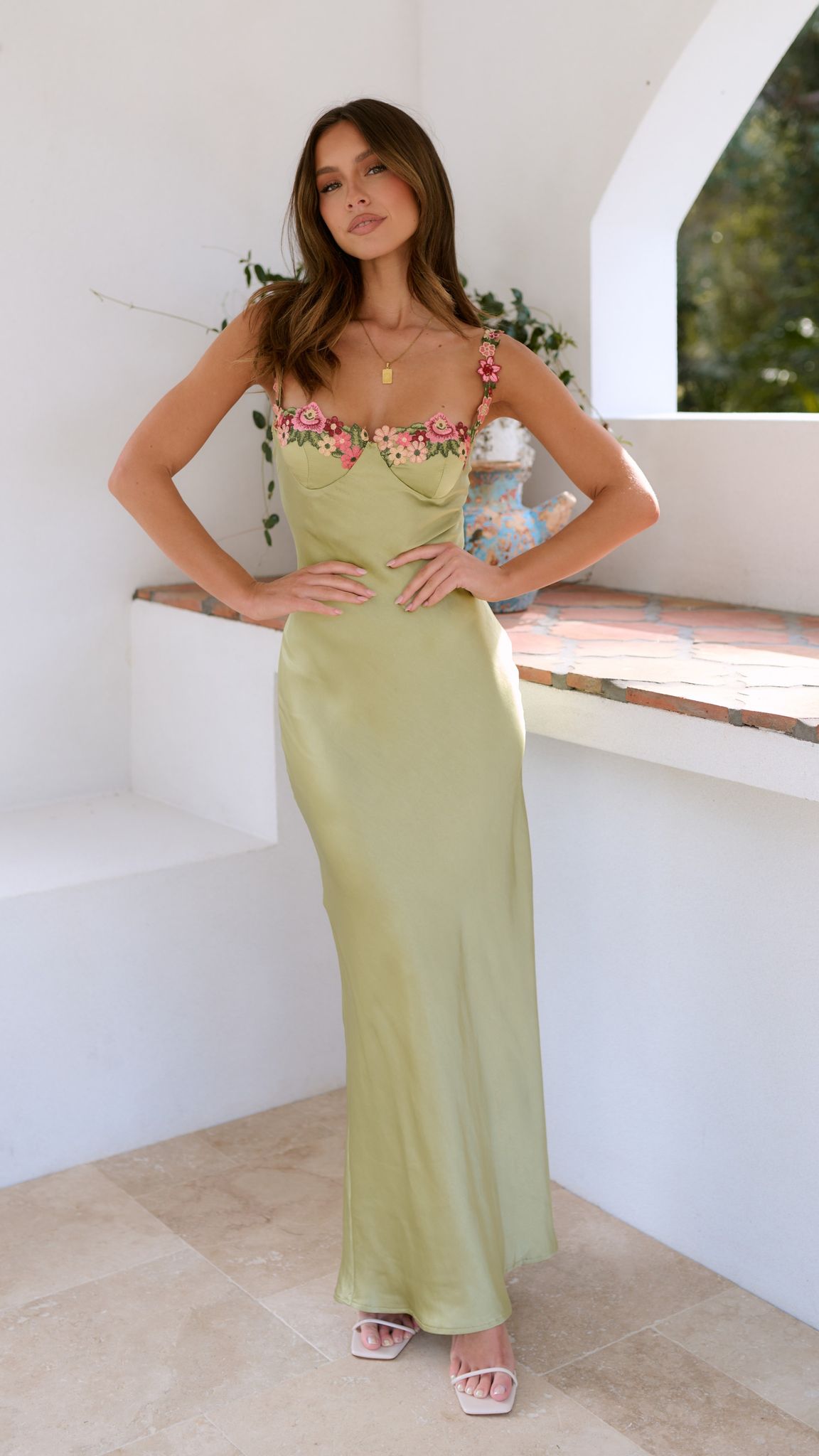 ALMA SLIP DRESS