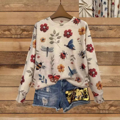Melody - Damen Gemütlicher Pullover