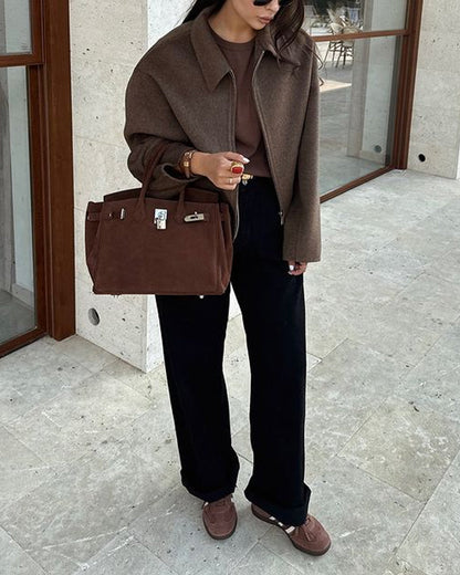 GEORGIA™ | TRENDY BOX-STYLE JACKET FOR A MODERN LOOK