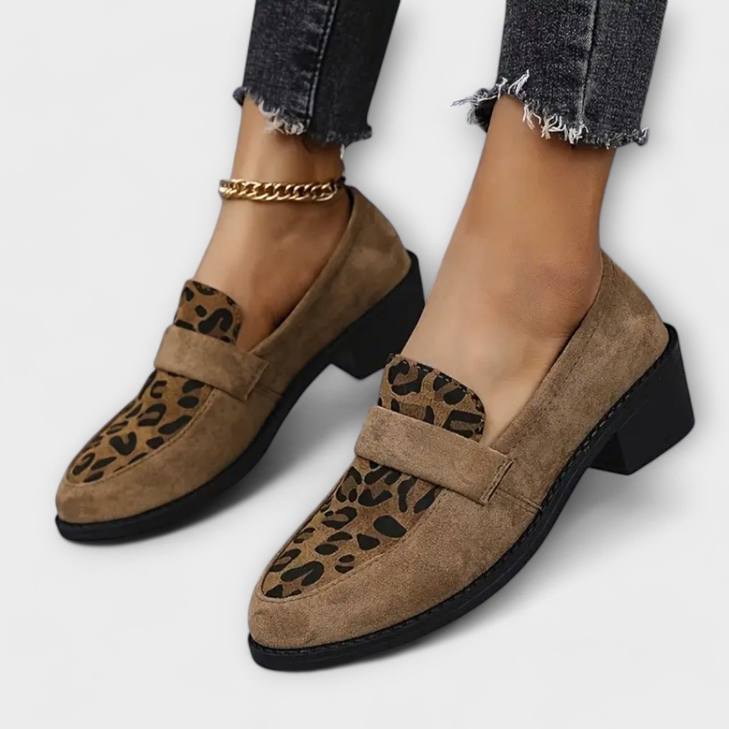 Karla - Chic Leopard Print Women's Shoes