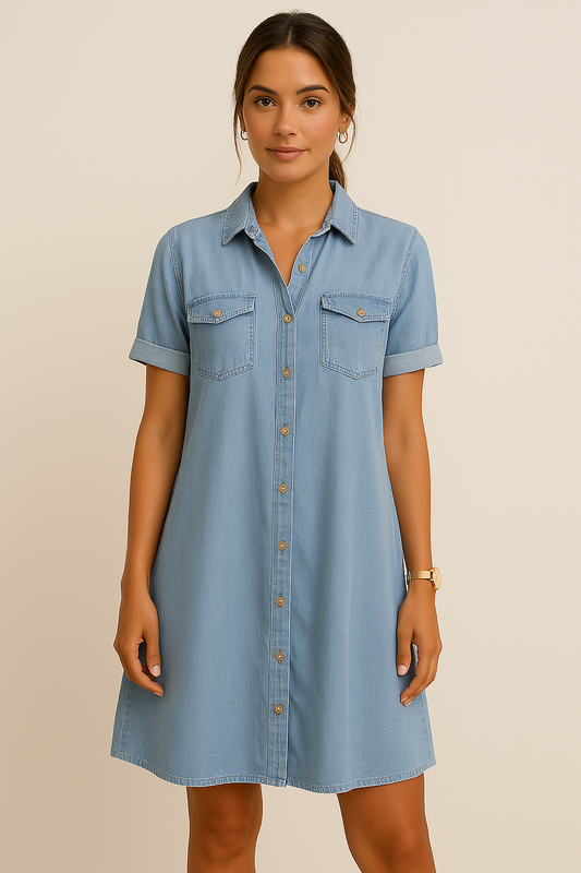 Alva | Denim Dress