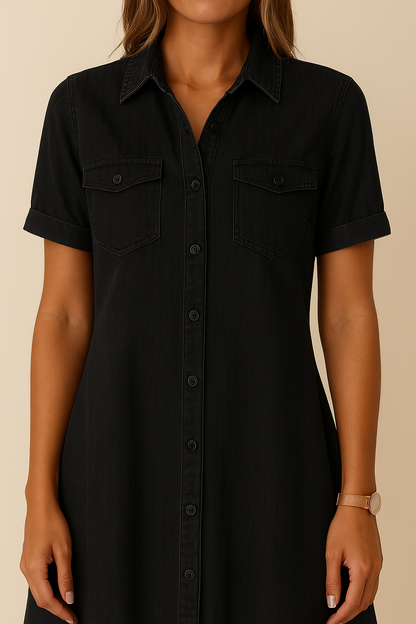 Alva | Denim Dress