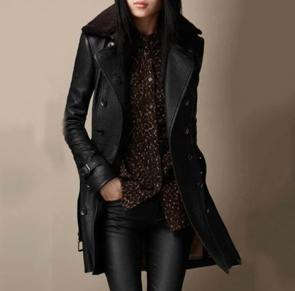 ZOEVA™ | WARM LEATHER JACKET