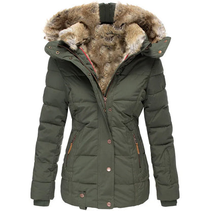 AUDREY™ | WARM WINTER COAT WITH FUR LINING