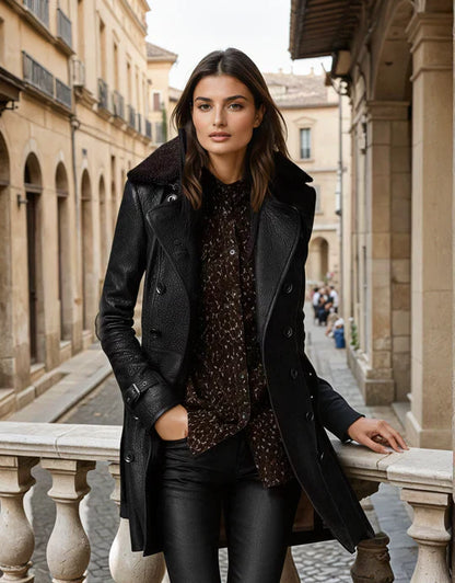 ZOEVA™ | WARM LEATHER JACKET